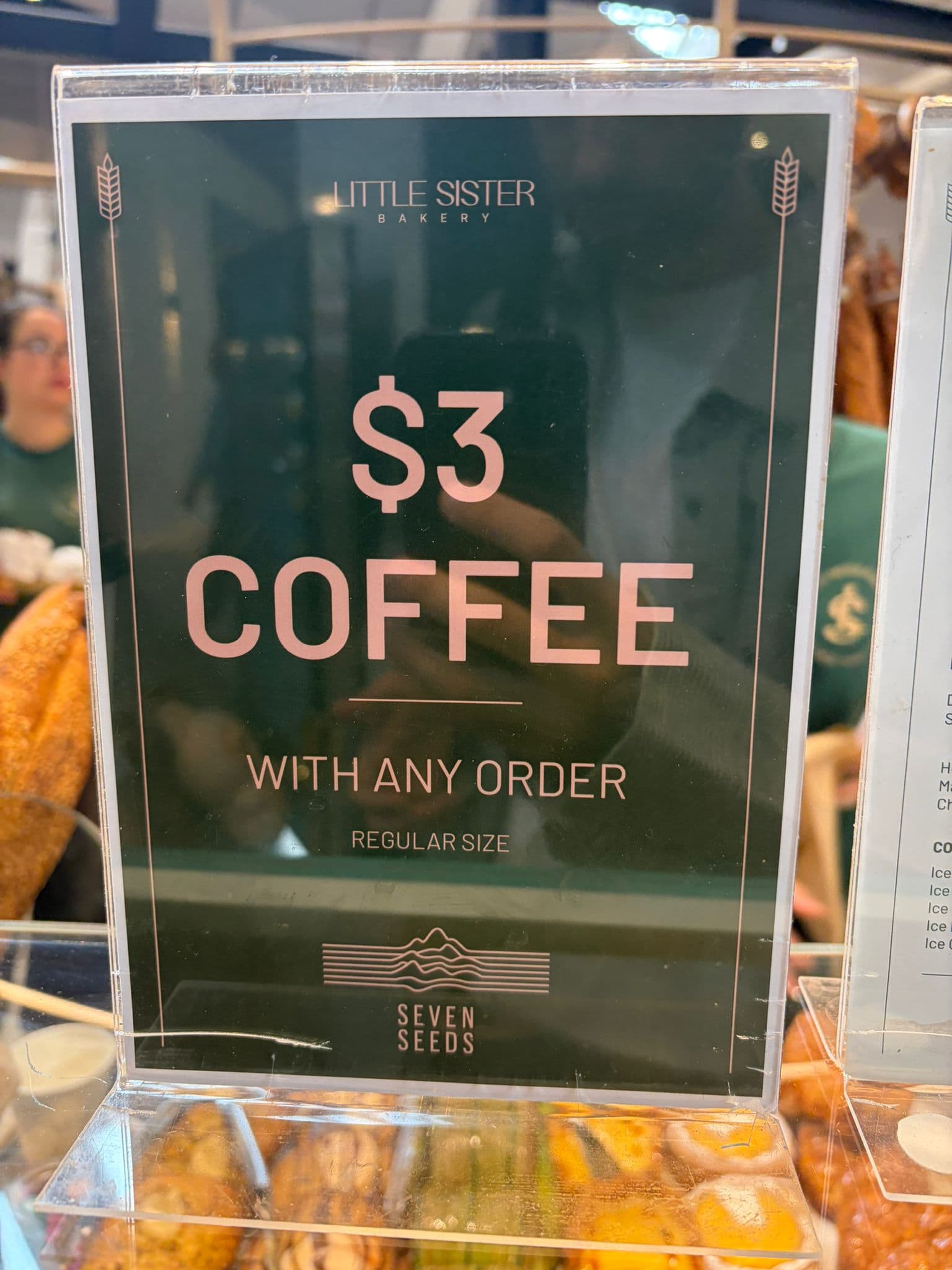 $3 Coffee with any order