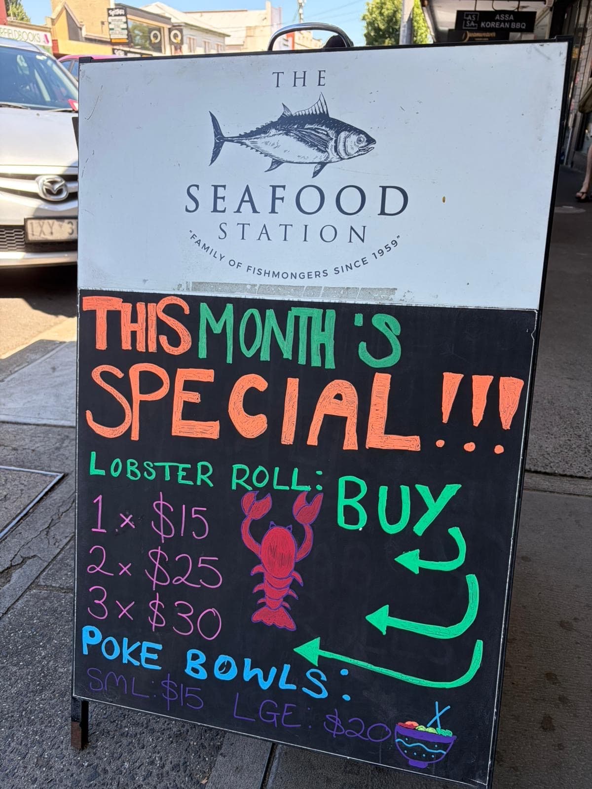 Lobster Roll Deal! $15 x 1, $25 x 2 & $30 x 3