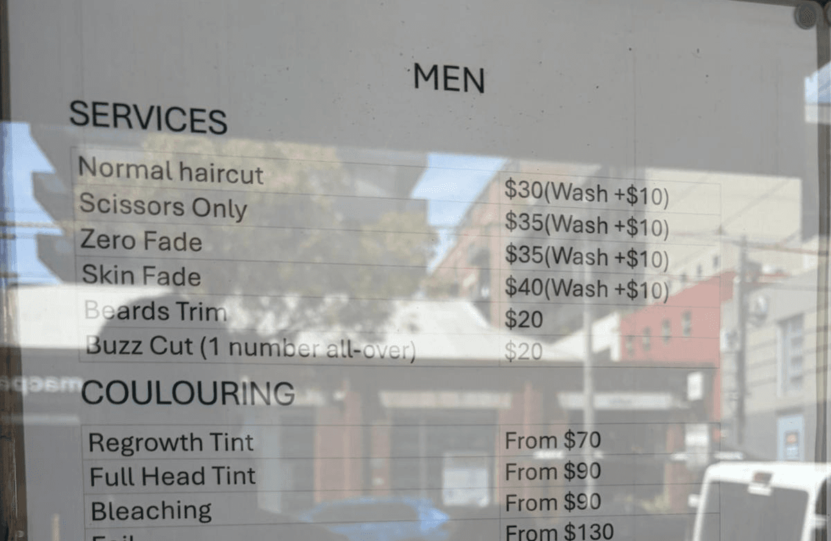 $40 Skin Fade Always